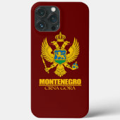 Montenegro COA Case-Mate iPhone Hülle (Rückseite)