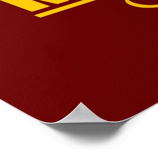 "Montenegro COA" Posters & Prints Poster (Ecke)