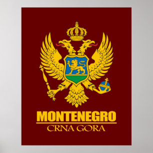 "Montenegro COA" Posters & Prints Poster