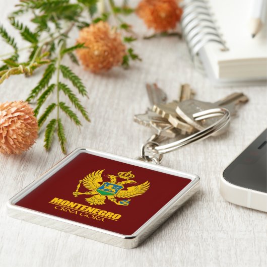 Montenegro COA Schlüsselanhänger (Seite)