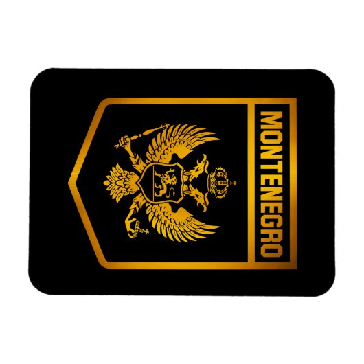 Montenegro Emblem Magnet (Horizontal)