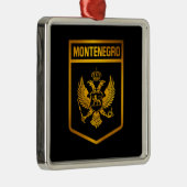 Montenegro Emblem Ornament Aus Metall (Rechts)