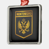 Montenegro Emblem Ornament Aus Metall (Links)