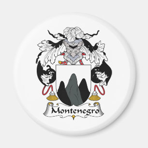Montenegro Familienwappen Magnet