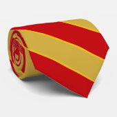 Montenegro Flag Colors Elegant Krawatte (Gerollt)