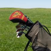 Montenegro Flag & Golf Montenegro Sportschutz Golf Headcover (In SItu)