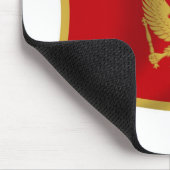 Montenegro Flag Mousepad (Ecke)