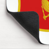 Montenegro Flag Mousepad (Ecke)