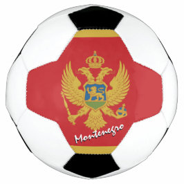 Montenegro Flag / Sport Fußball