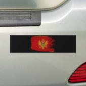 Montenegro-Flagge Autoaufkleber (Auf Auto)