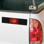 Montenegro-Flagge Autoaufkleber (Auf Lkw)