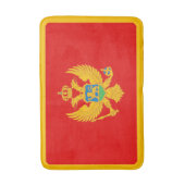 Montenegro-Flagge Badematte (Vorderseite Vertikal)