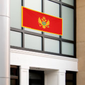 Montenegro-Flagge Banner (Äußeres Gebäude)