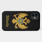 Montenegro-Flagge Case-Mate iPhone Hülle (Rückseite (Horizontal))