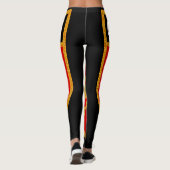 Montenegro-Flagge Leggings (Rückseite)