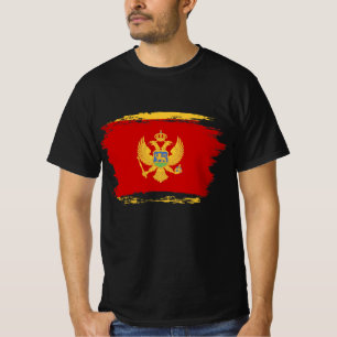Montenegro-Flagge T-Shirt