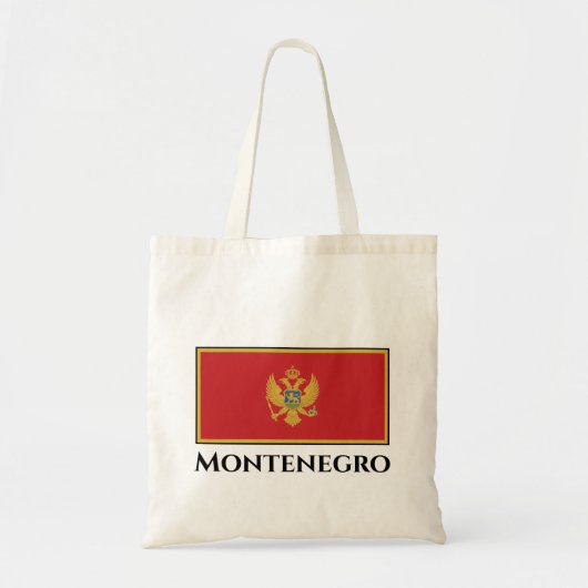 Montenegro-Flagge Tragetasche (Vorne)