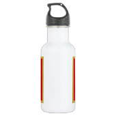 Montenegro-Flagge Trinkflasche (Rückseite)
