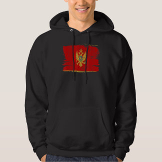 Montenegro Flaggenstolz Freundschaft Proud Peace V Hoodie