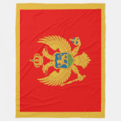 Montenegro Fleecedecke (Vorderseite)