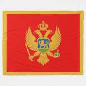 Montenegro Fleecedecke (Vorderseite (Horizontal))