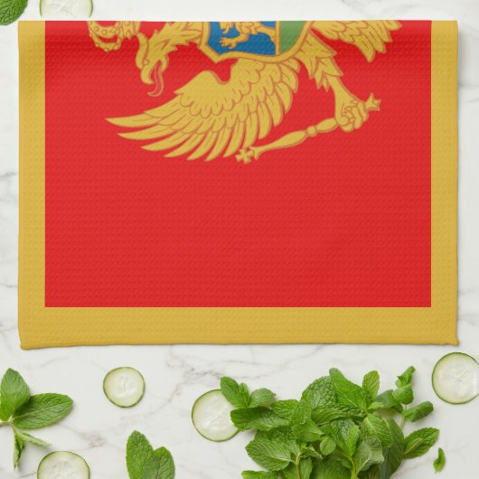 Montenegro Geschirrtuch (Gefaltet)