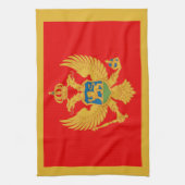 Montenegro Geschirrtuch (Vertikal)