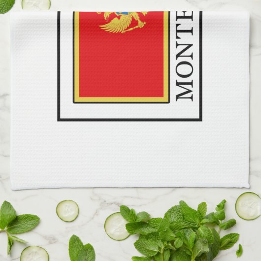 Montenegro Geschirrtuch (Gefaltet)