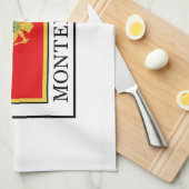 Montenegro Geschirrtuch (Viertel Falte)