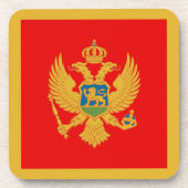 Montenegro Getränkeuntersetzer (Vorderseite)