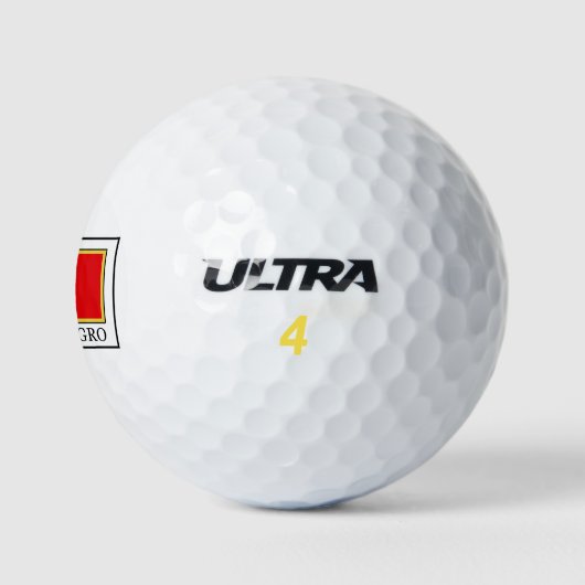 Montenegro Golfball (Logo)