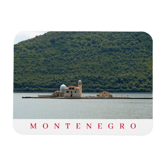 Montenegro Island-Kirchenanzeigenmagnet Magnet (Horizontal)