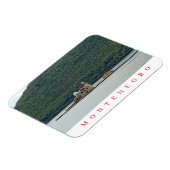 Montenegro Island-Kirchenanzeigenmagnet Magnet (Linke Seite)