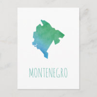 Montenegro Karte
