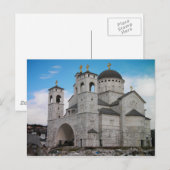 Montenegro - Kathedrale Podgorica Postkarte (Vorne/Hinten)