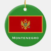 MONTENEGRO* Kundenspezifischer Weihnachtsschmuck (Hinten)