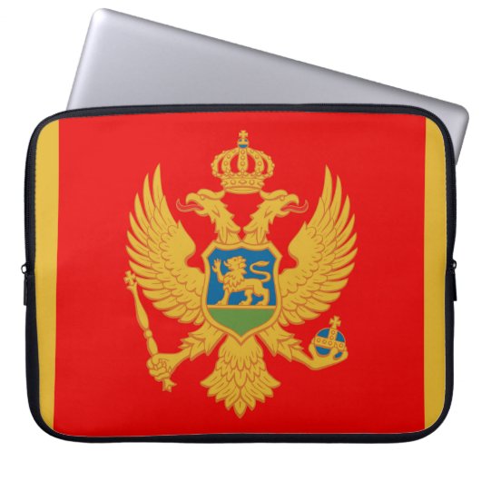 Montenegro Laptopschutzhülle (Vorderseite)