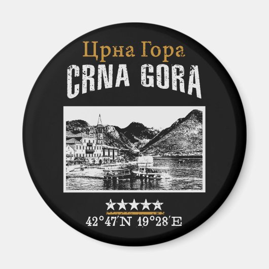 Montenegro Magnet (Vorne)