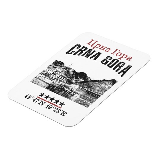 Montenegro Magnet (Linke Seite)