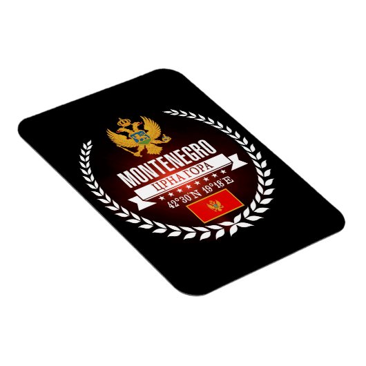Montenegro Magnet (Rechte Seite)
