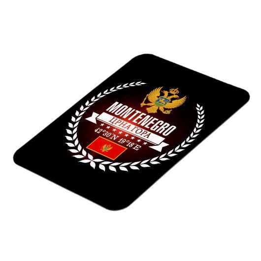 Montenegro Magnet (Linke Seite)