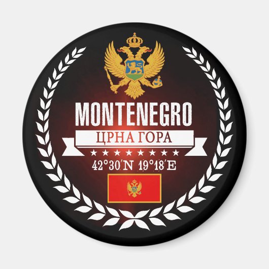 Montenegro Magnet (Vorne)