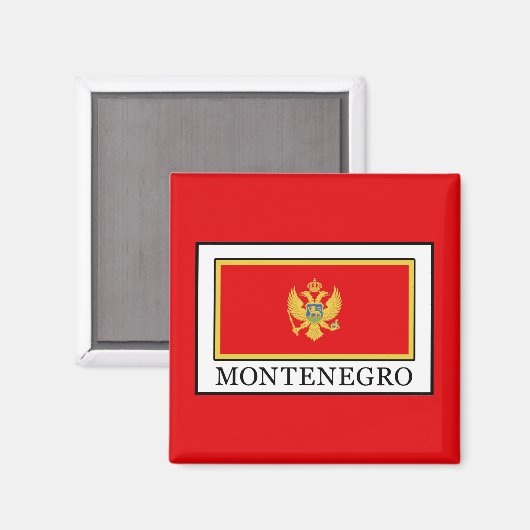Montenegro Magnet (Vorderseite/Rückseite)