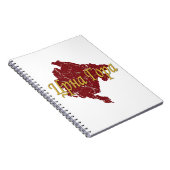 Montenegro Notizblock (Rechte Seite)