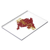 Montenegro Notizblock (Linke Seite)