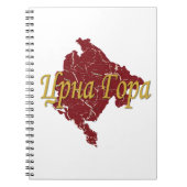 Montenegro Notizblock (Vorderseite)