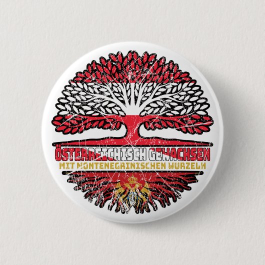 Montenegro Österreich Button (Vorderseite)