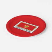 Montenegro Pappteller (Schrägansicht)