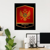 Montenegro Poster (Heimbüro)
