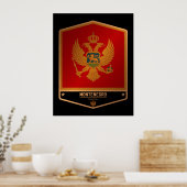 Montenegro Poster (Küche)